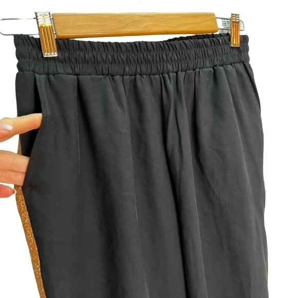 𝅺rag Poets Black Joggers Pants Mid Rise Size S - Picture 7 of 13